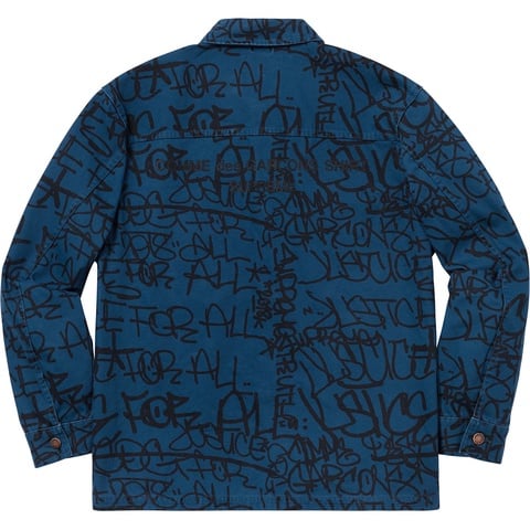 Supreme®/Comme des Garçons SHIRT® Printed Canvas Chore Coat - Supreme Supreme®/Comme des Garçons SHIRT® Printed Canvas Chore Coat - Supreme