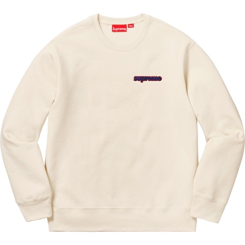 Supreme Connect Crewneck Sweatshirt - Natural