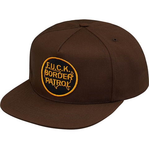 Supreme Border Patrol 5-Panel - Brown