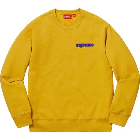 Supreme Connect Crewneck Sweatshirt - Mustard