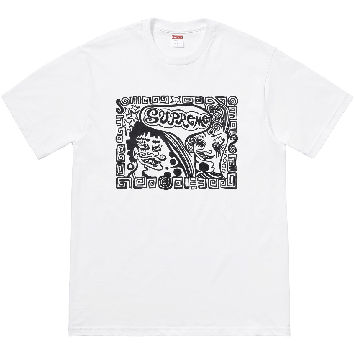 Supreme Faces Tee (fall/winter 2018) - $36.00