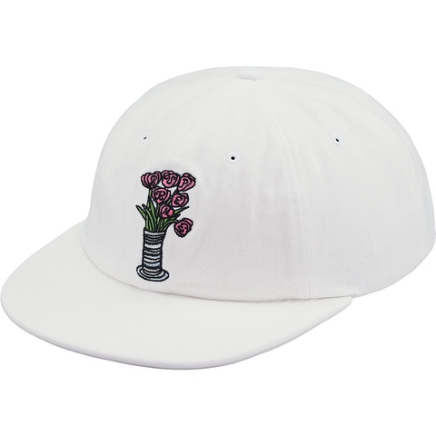 Supreme Flowers 6-Panel - White