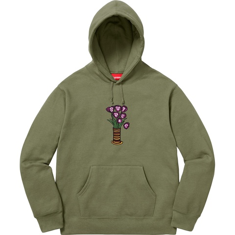 Flowers Hooded Sweatshirt - fall/winter 2018 - Supreme
