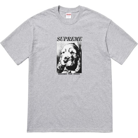 Supreme Remember Tee - Heather Grey