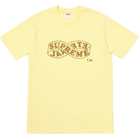 Supreme Eternal Tee - Pale Yellow