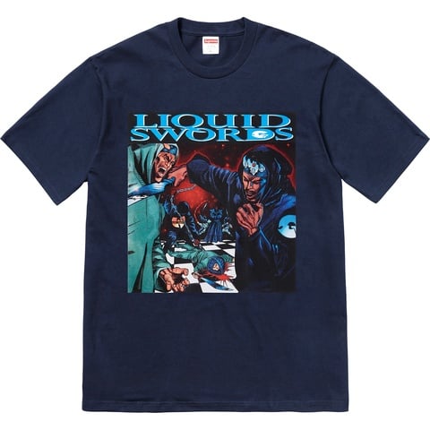 Supreme Liquid Swords Tee - Navy
