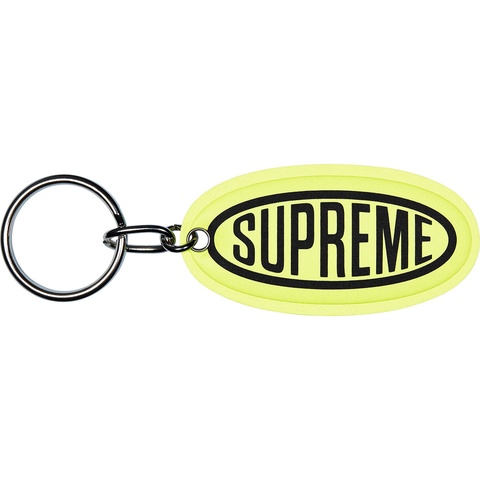 Supreme Reflective Keychain - Brilliant Green