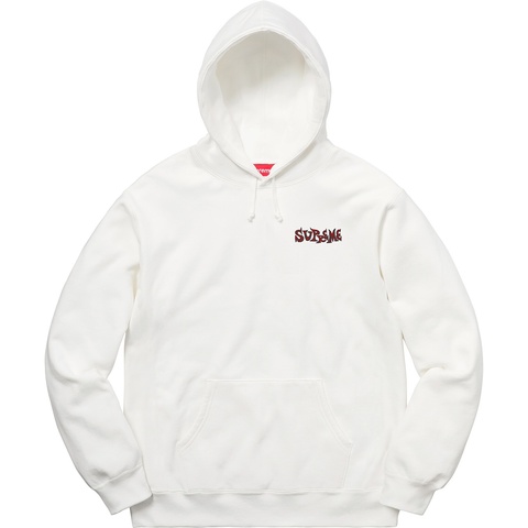 Supreme Portrait Hooded Sweatshirt - White