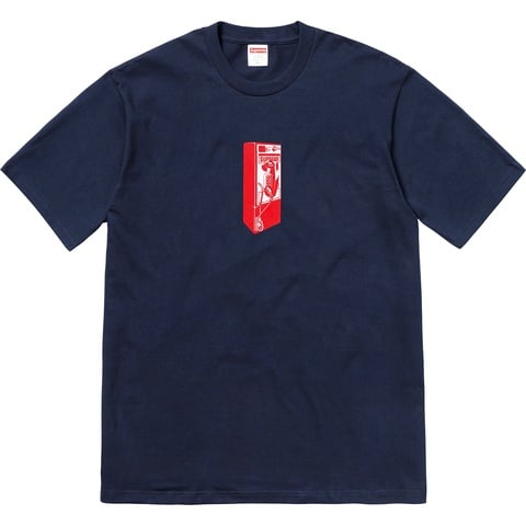 Supreme Payphone Tee - Navy