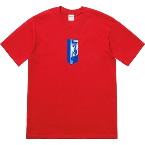 Supreme Payphone Tee - Red