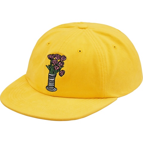 Supreme Flowers 6-Panel - Yellow
