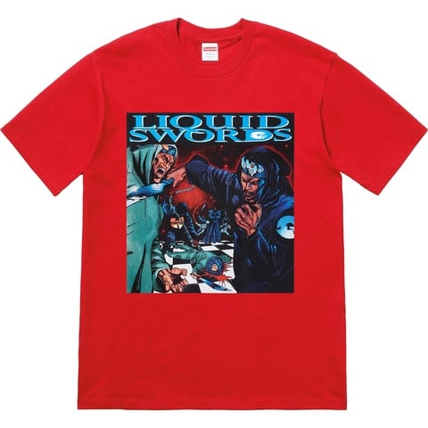 Supreme Liquid Swords Tee - Red