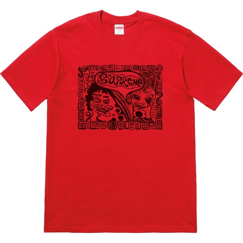 Supreme Faces Tee - Red