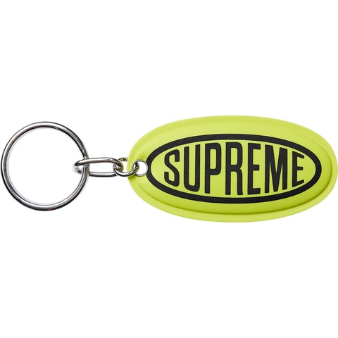 Supreme Reflective Keychain - Brilliant Green