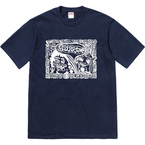Supreme Faces Tee - Navy