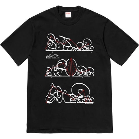 Supreme System Tee - Black