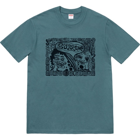Supreme Faces Tee - Slate