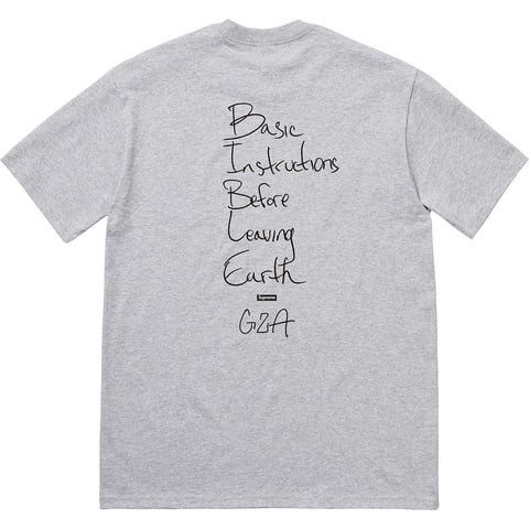 Supreme Liquid Swords Tee - Heather Grey