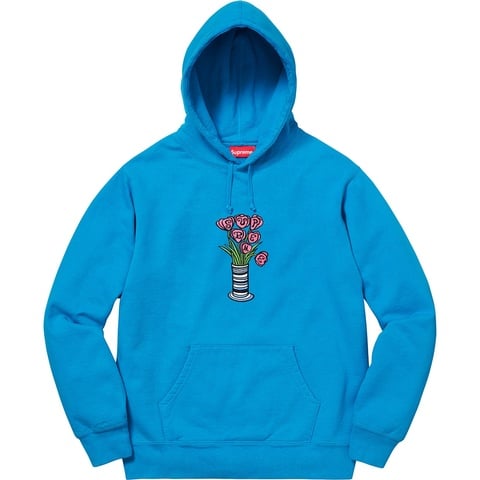 Flowers Hooded Sweatshirt - fall/winter 2018 - Supreme