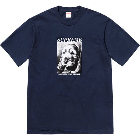 Supreme Remember Tee - Navy
