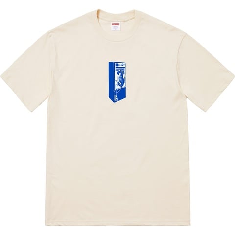 Supreme Payphone Tee - Natural