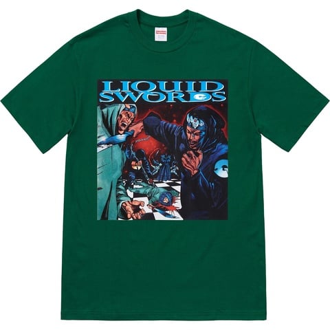 Supreme Liquid Swords Tee - Dark Green