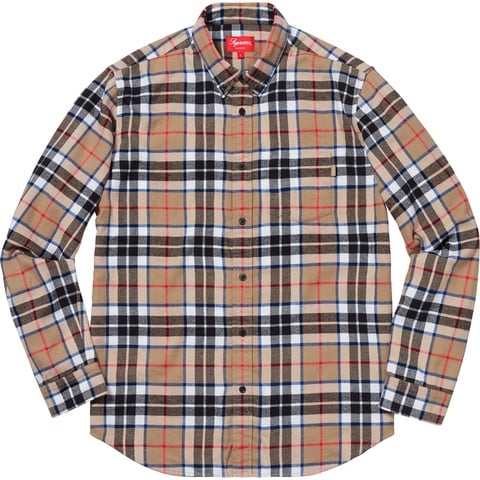 Tartan L/S Flannel Shirt - fall/winter 2018 - Supreme