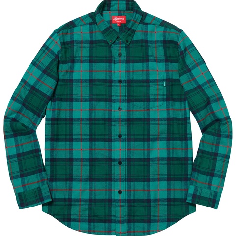 Tartan L/S Flannel Shirt - fall/winter 2018 - Supreme