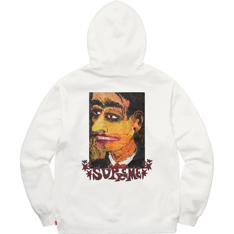 Supreme Portrait Hooded Sweatshirt - White