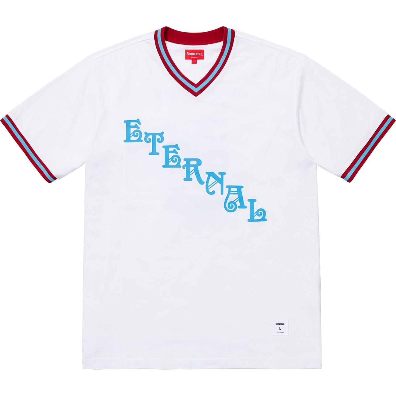 Supreme Eternal Practice Jersey (FW18) - White - $88