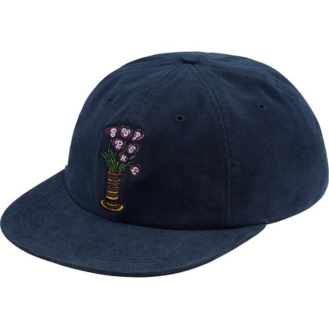 Supreme Flowers 6-Panel - Navy