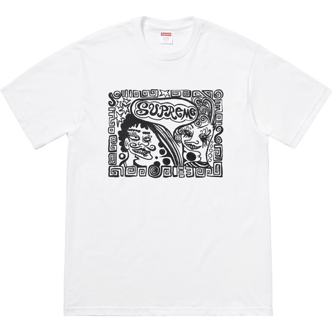 Supreme Faces Tee - White