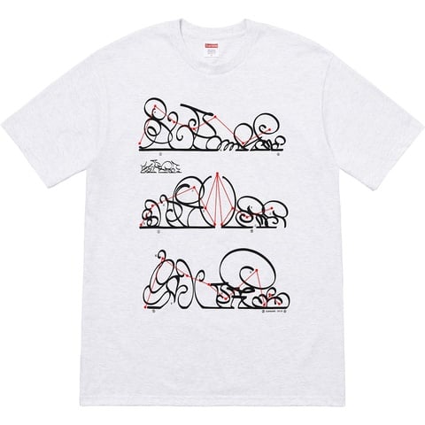 Supreme System Tee - Ash Grey