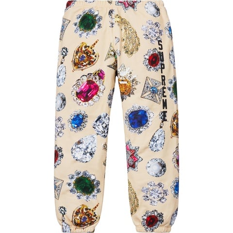 Supreme Jewels Sweatpant - Cream
