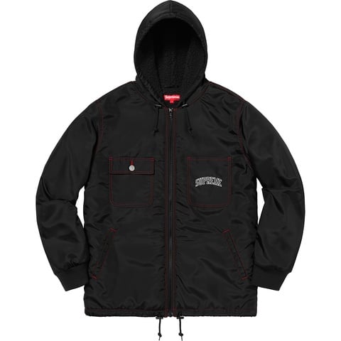［即日発送］supureme nylon jacket Sherpa Lined Nylon Zip Up Jacket - Supreme