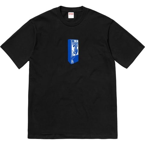 Supreme Payphone Tee - Black