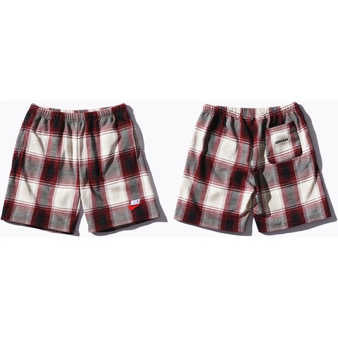 Supreme Supreme®/Nike® Plaid Sweatshort - Colorway
