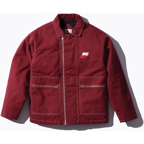 Supreme®/Nike® Double Zip Quilted Work Jacket - Supreme
