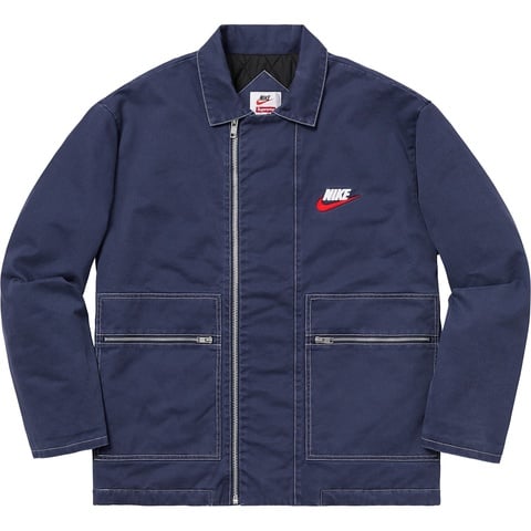 Supreme®/Nike® Double Zip Quilted Work Jacket - Supreme