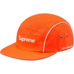 Supreme Piping Camp Cap (FW18) - Neon Orange