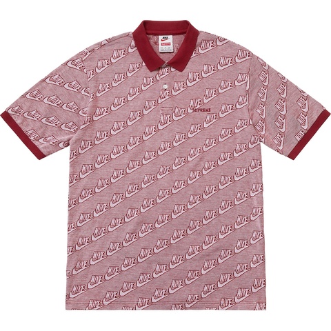 Supreme × NIKE Jacquard Polo 18AW Supreme®/Nike® Jacquard Polo - fall/winter 2018 - Supreme