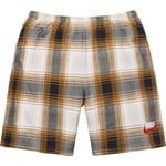 Supreme Supreme Nike Plaid Sweatshort (FW18) - Mustard