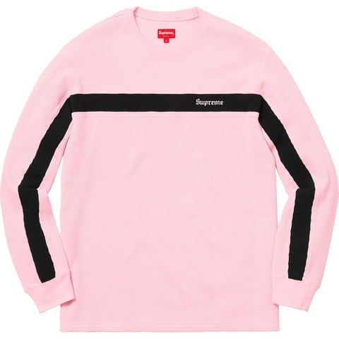 Panel Stripe Waffle Thermal - fall/winter 2018 - Supreme