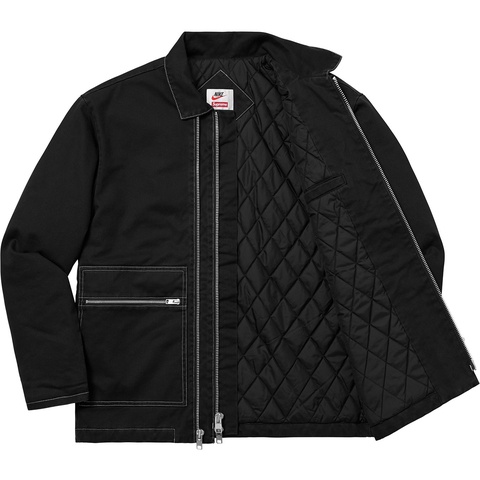 Supreme®/Nike® Double Zip Quilted Work Jacket - Supreme
