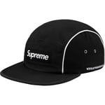 Supreme Piping Camp Cap (FW18) - Black