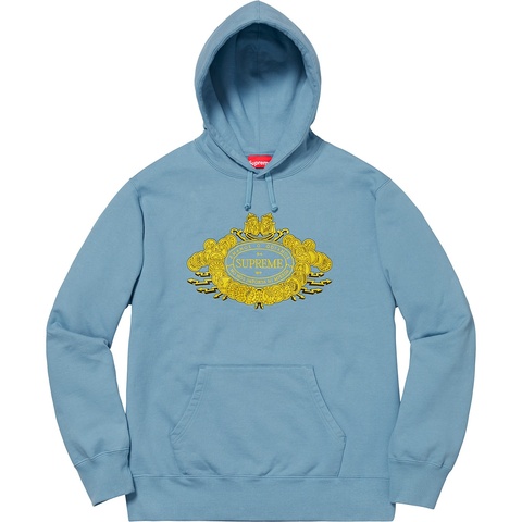 Supreme Love or Hate Hooded Sweatshirt - Dusty Blue