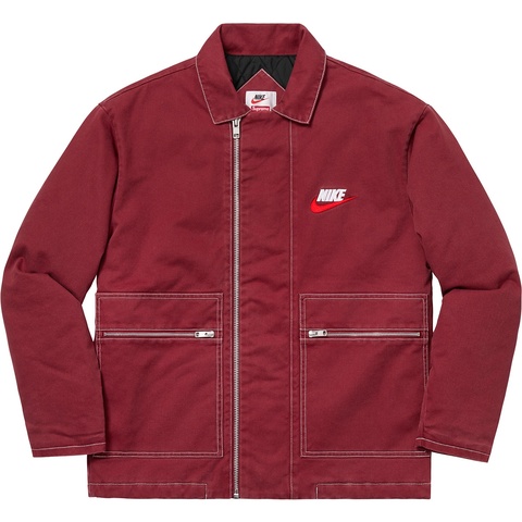 Supreme®/Nike® Double Zip Quilted Work Jacket - Supreme