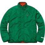 Supreme Reversible Logo Fleece Jacket (FW18) - Orange