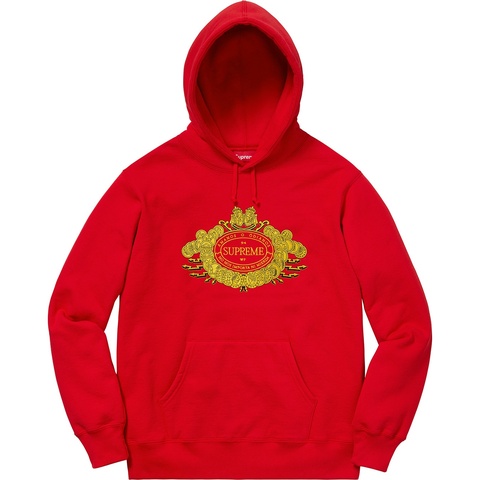 Supreme Love or Hate Hooded Sweatshirt - Red