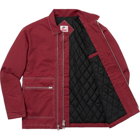 Supreme®/Nike® Double Zip Quilted Work Jacket - Supreme